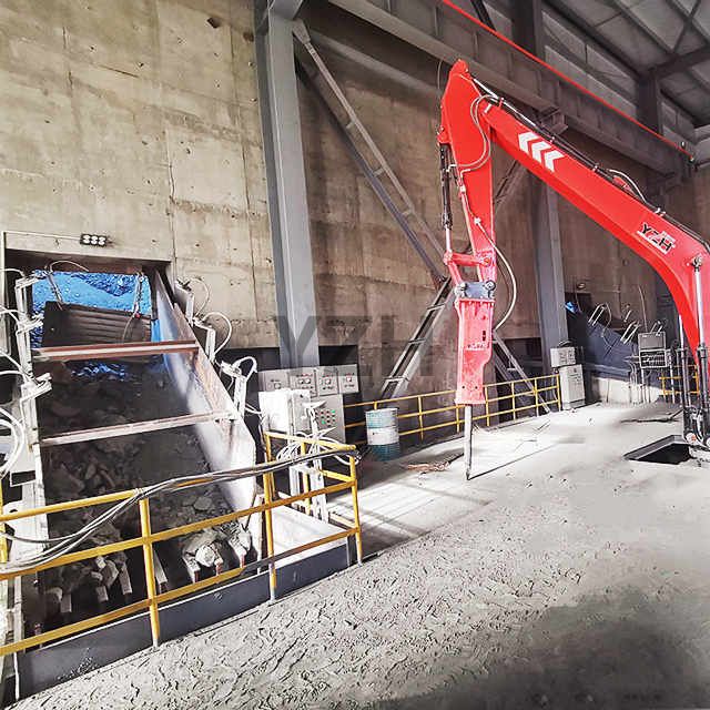 YZH Stationary Rock Breaker System for Crushing Plants