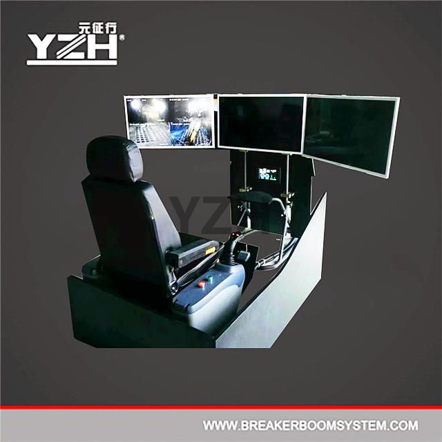YZH Rock Breaker System with 5G Optical Fiber Teleoperation System