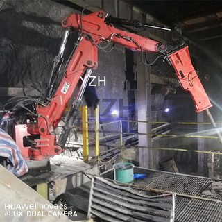 Performance-Proven Fixed Rockbreaker Booms