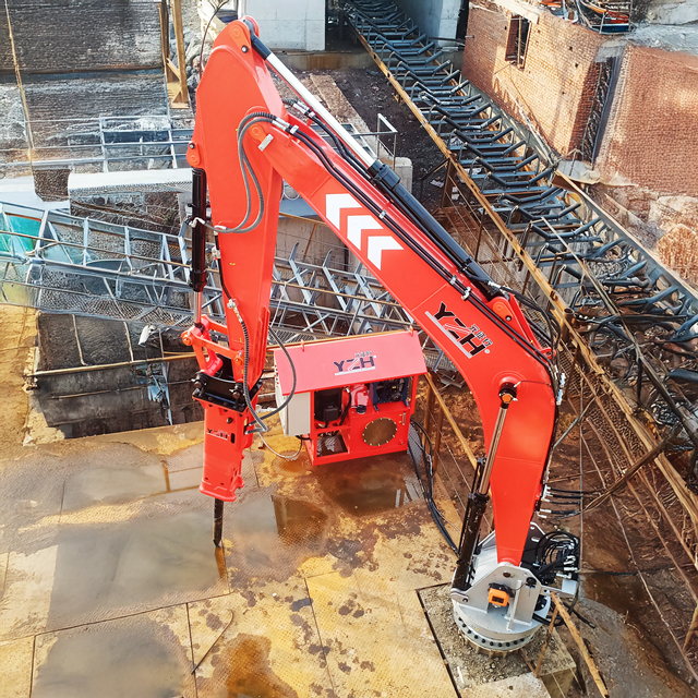Stationary Type Fixed Rockbreaker System