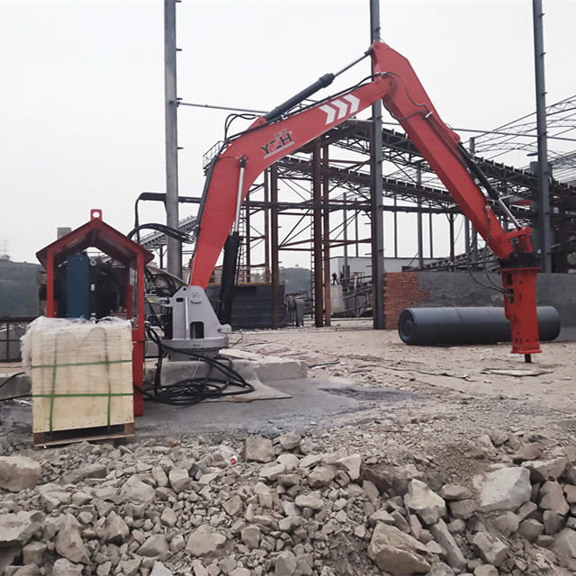 Pedestal Boom Rockbreaker System of YZH