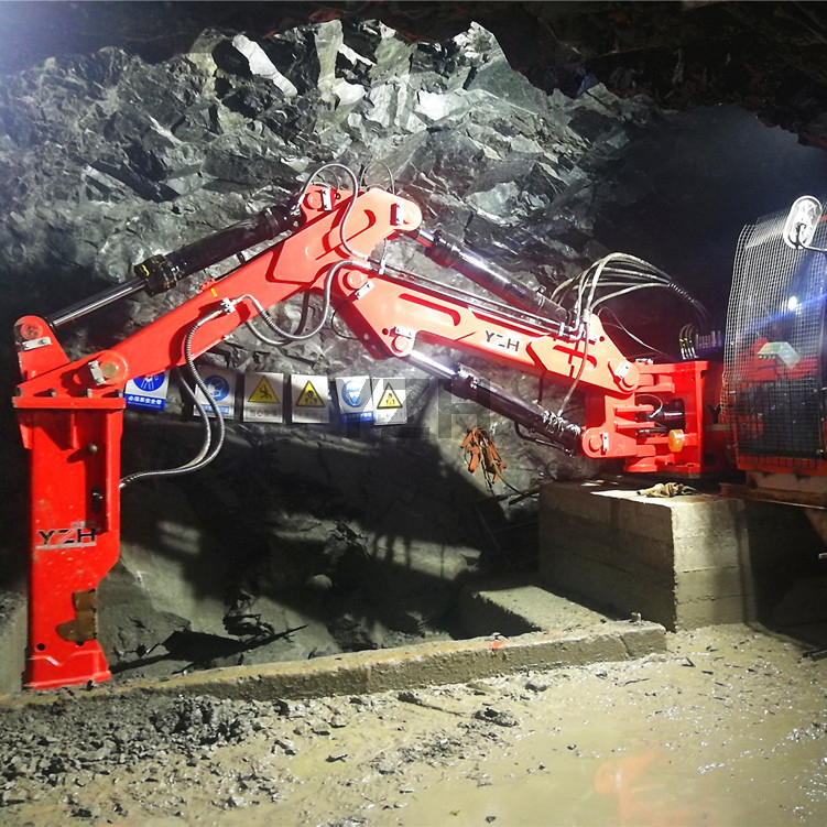 Stationary Rockbreaker System