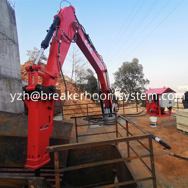 YZH Rockbreaker Hydraulic Boom System