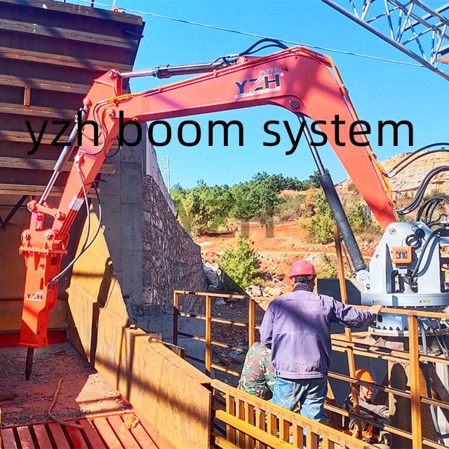 Static Type Stationary Boom Rock Breaker