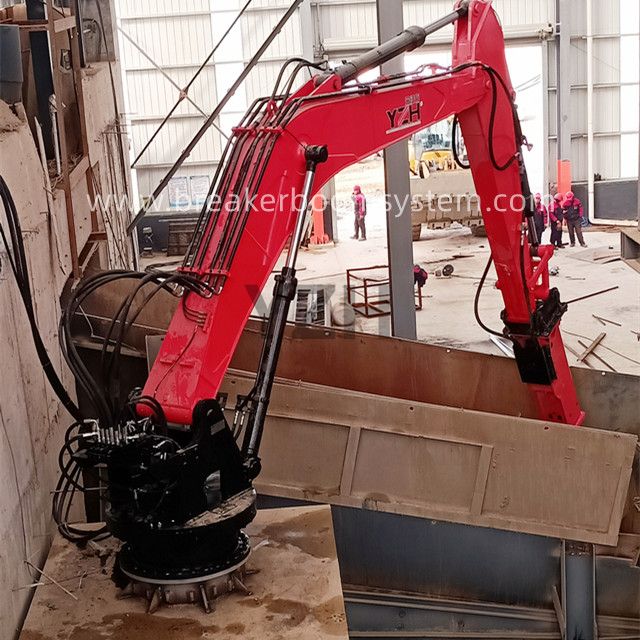 China Rockbreaker Pedestal Boom System 