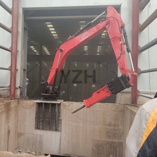 Pedestal Booms Rockbreakers System