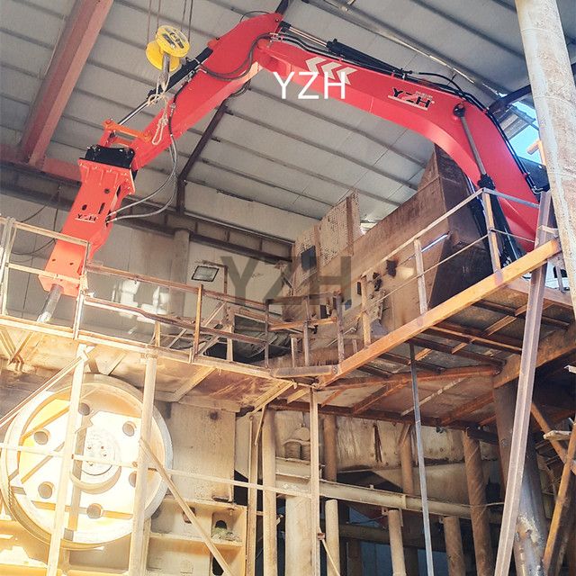 YZH Pedestal Grizzly Rock Breaker System