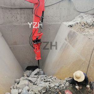 YZH Pedestal Grizzly Rock Breaker System