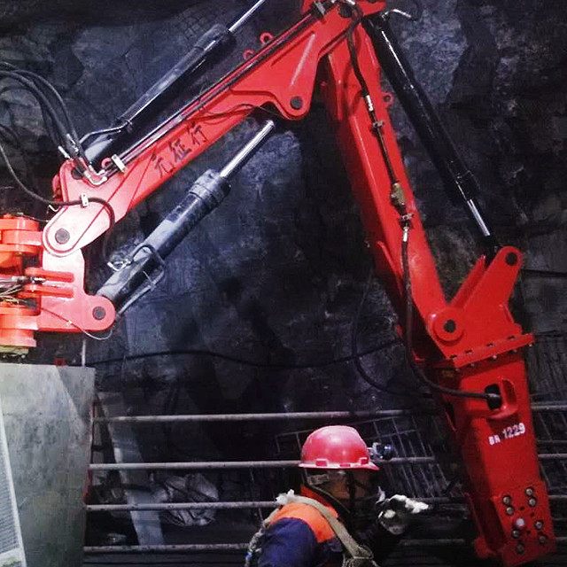 pedestal boom breakers