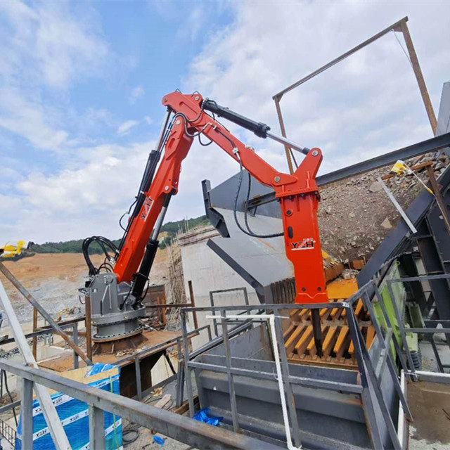 Pedestal Rock Breaker System