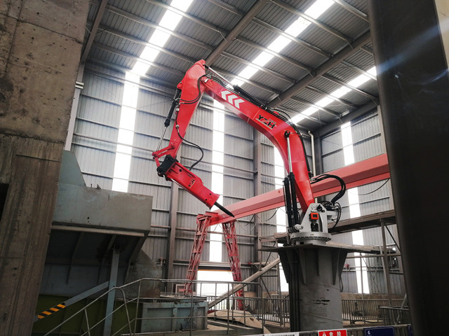Rockbreaker Boom System Was Successfully Delivered To The Aggregate Plant