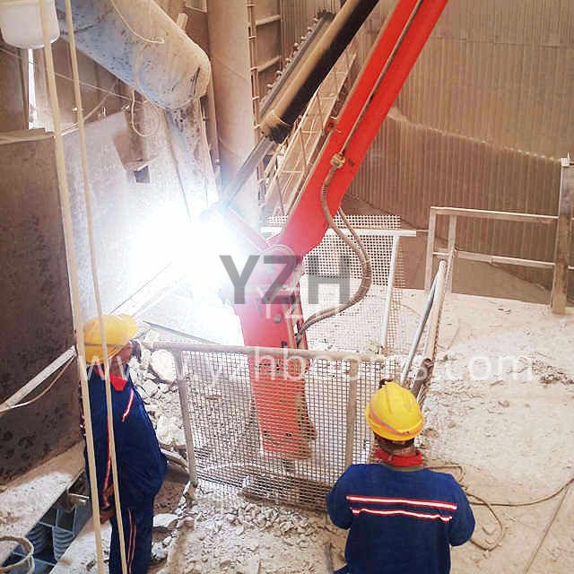 YZH Rock Breaker Boom System Fixed With Joystick Controller