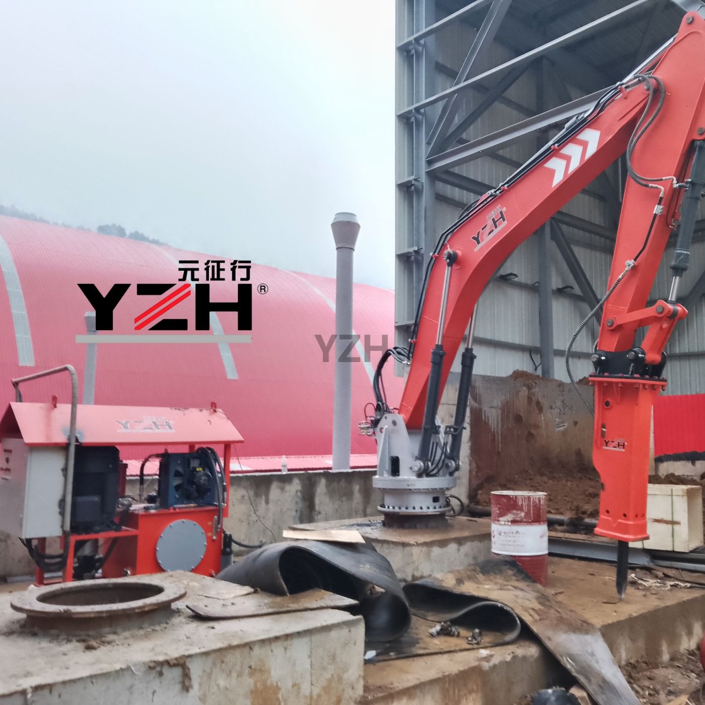 China Static Pedestal Boom