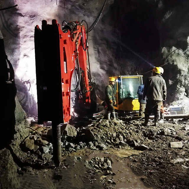 YZH Pedestal Rock Breaker System for Underground Mines