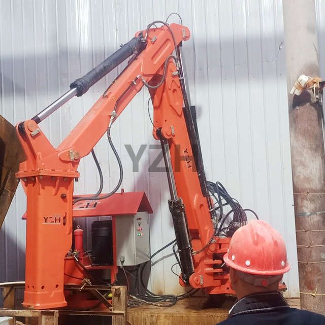 Pedestal Booms Rockbreakers