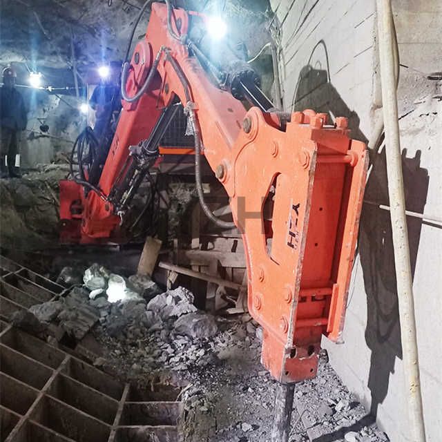 YZH Static Rockbreaker Boom System