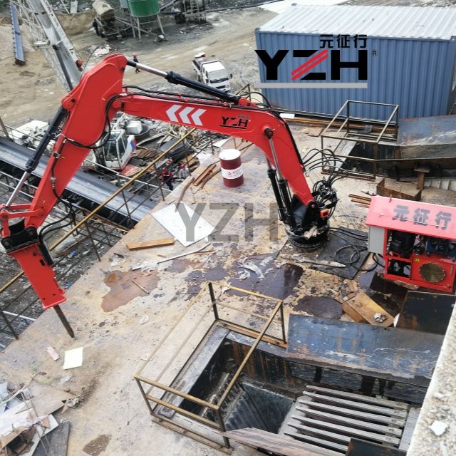 China Yzh Pedestal Type Static Rock Breaker System