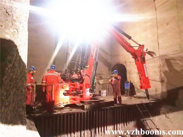 Pedestal Hydraulic Boom System