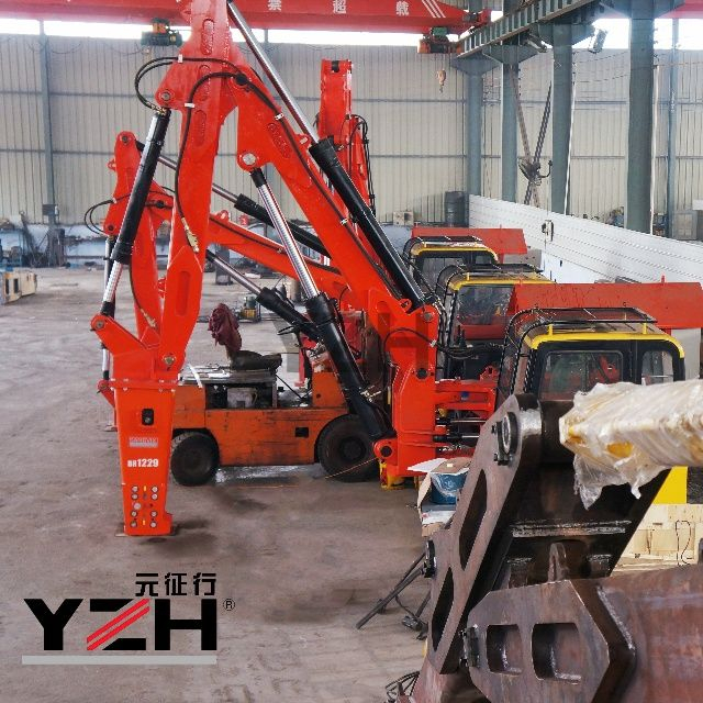 Fixed Type Pedestal Rock Breaker Boom Systems