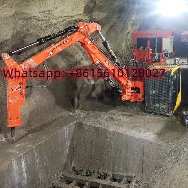 Hydraulic Type Pedestal Boom Rockbreaker