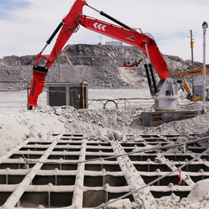 Rock Breaker Boom Systems