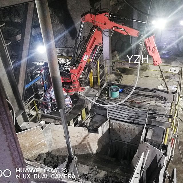 Performance-Proven Fixed Rockbreaker Booms