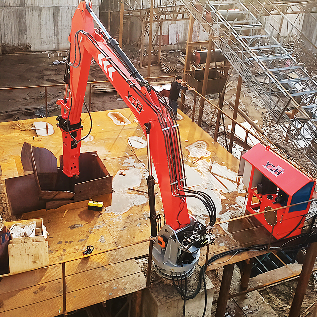 Stationary Type Fixed Rockbreaker System