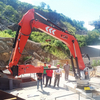 Rockbreaker Clearing Crusher Blockages Quickly 