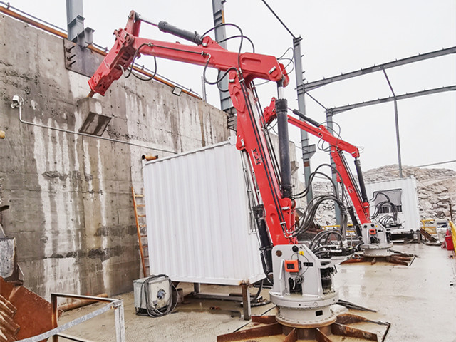 Fixed Hydraulic Rockbreaker Boom