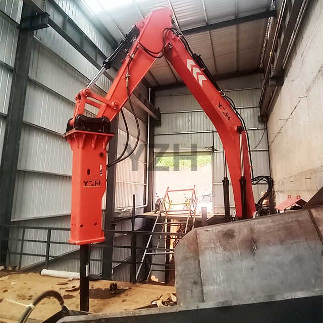 YZH High-power Rockbreaker Boom System for Stationary Primary Crushing Plants