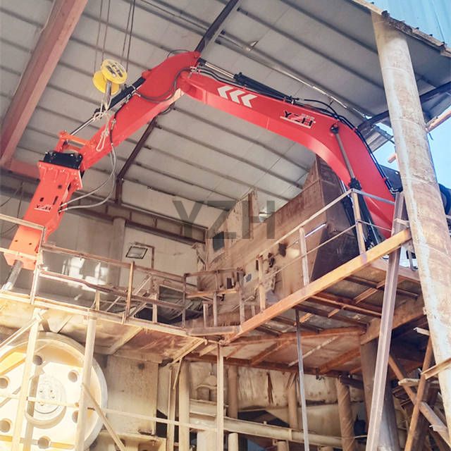 YZH Static Rockbreaker Boom