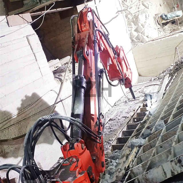 YZH Static Rockbreaker Boom System
