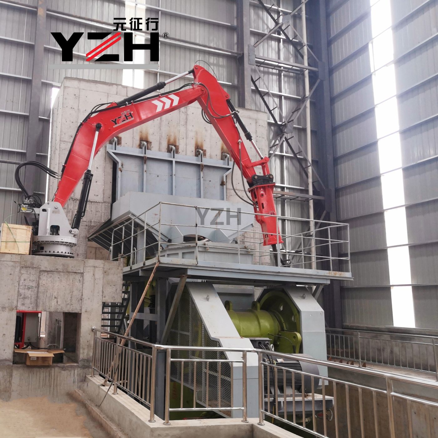 China Fixed Type Rockbreaker System