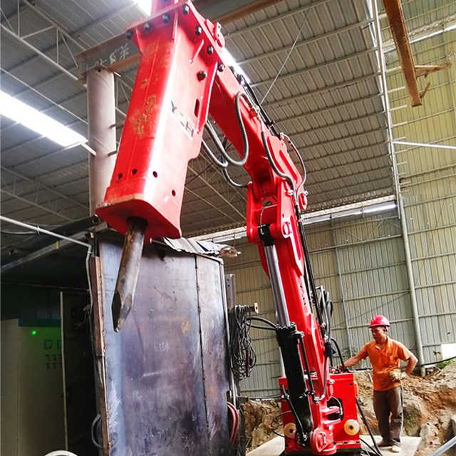 YZH Pedestal Rockbreaker Boom System