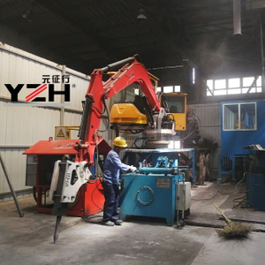 Stationary Type Pedestal Rock Breaker Boom System