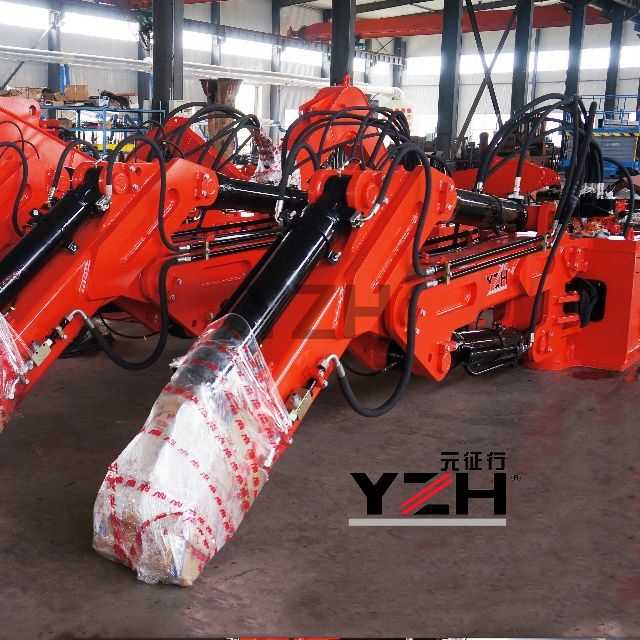 Fixed Type Pedestal Rock Breaker Boom Systems