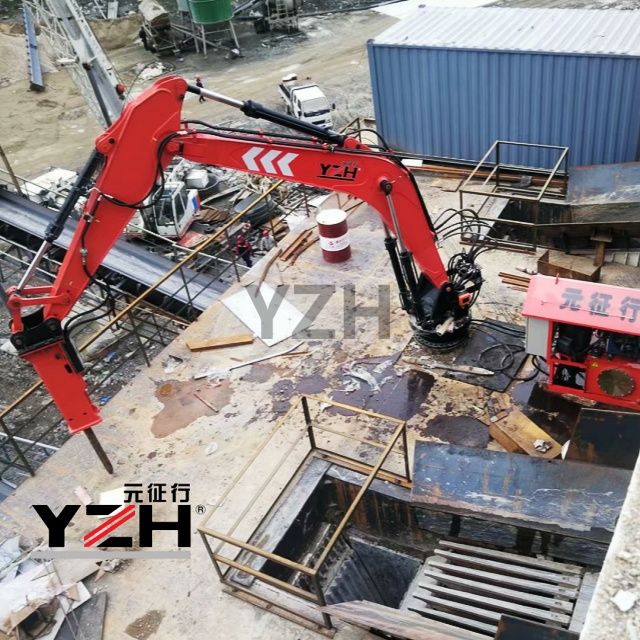  Stationary Type Fixed Rockbreaker Boom System