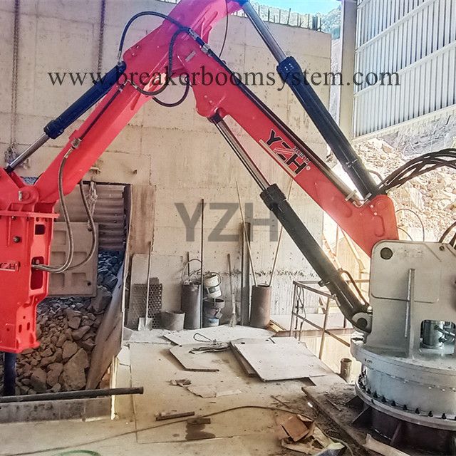 Pedestal Rockbreaker System