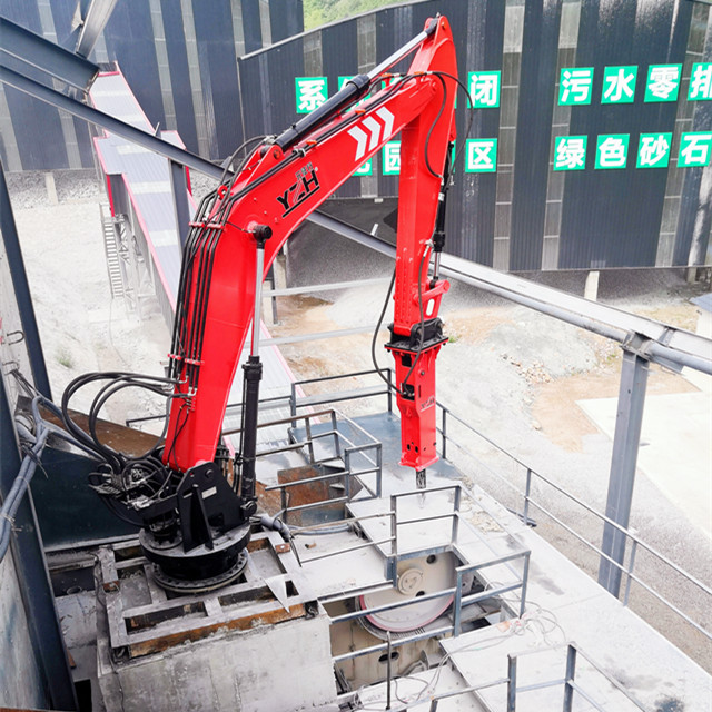 YZH Rock Breaker Boom System WHC880