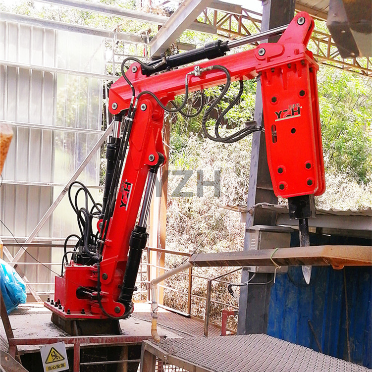 Pedestal Breaker Booms