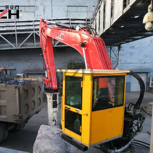 Pedestal Fixed Rock Breaker Boom System