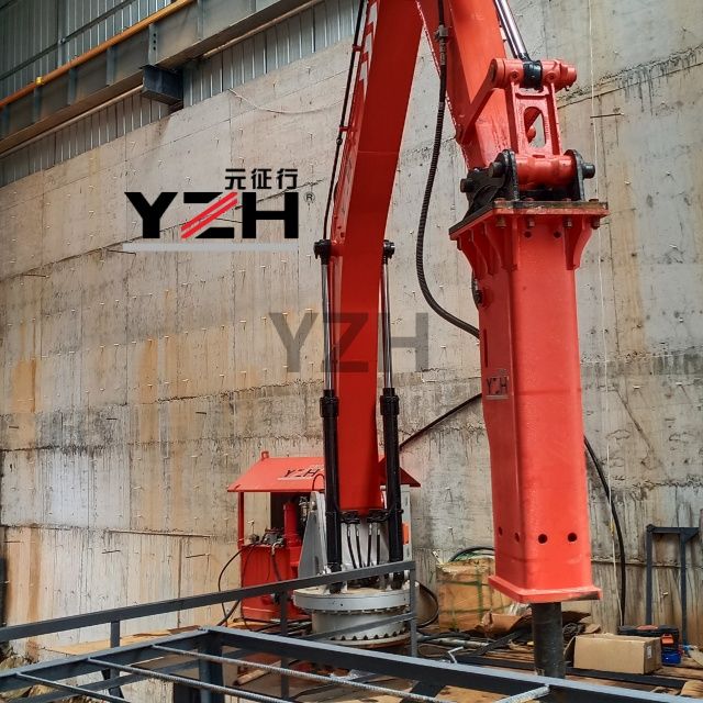 China Stationary Type Rock Breaker System