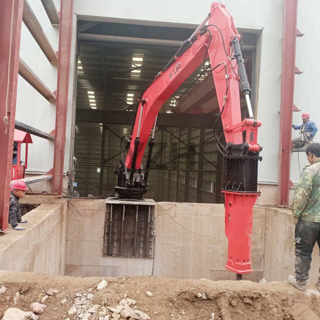 Pedestal Booms Rockbreakers System