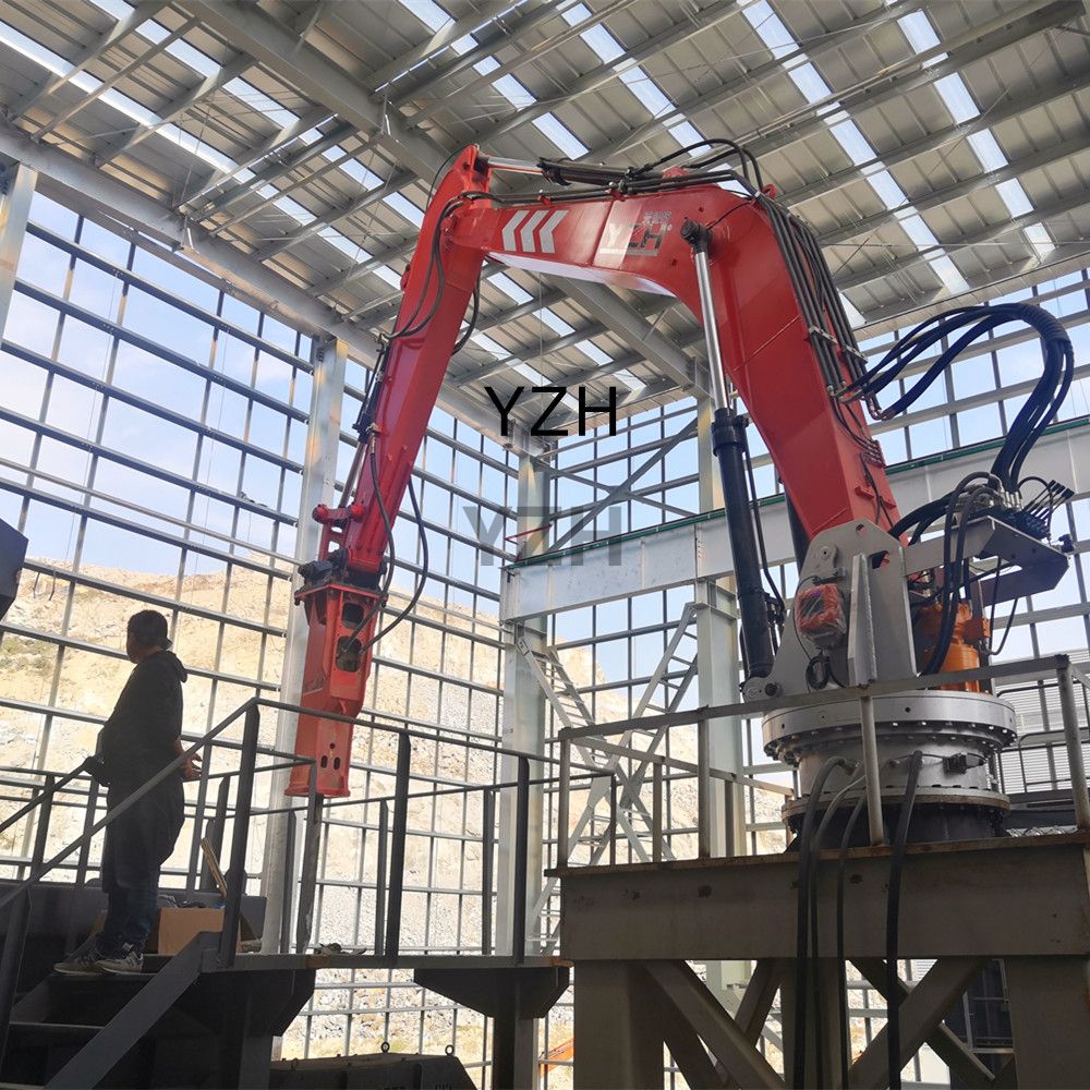 Rock Breaker Grizzly Boom System