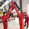 Pedestal Hydraulic Rockbreaker Boom