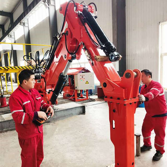 Pedestal Hydraulic Rockbreaker Boom