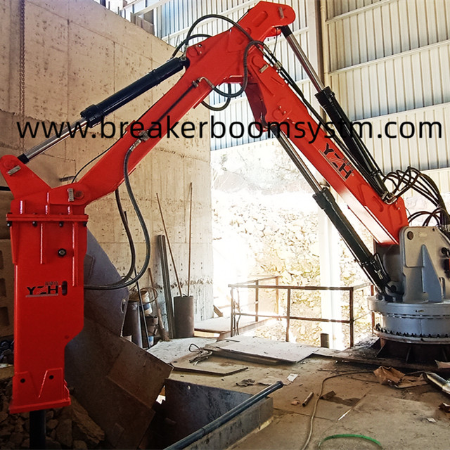 pedestal boom system