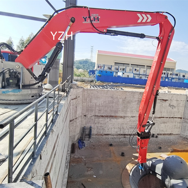 Customized Stationary Rock Breaker Boom