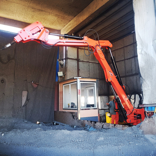 YZH Pedestal Boom Rock Breaker System