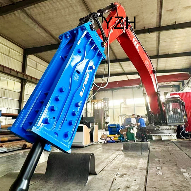 A super large fixed rock breaker boom system, YZH demonstrates its responsibility1